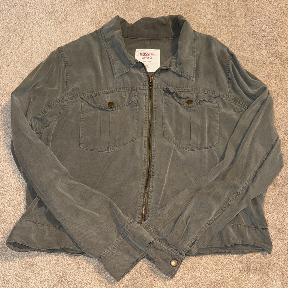 Mossimo Supply Co. Women's Utility Jacket in Gray